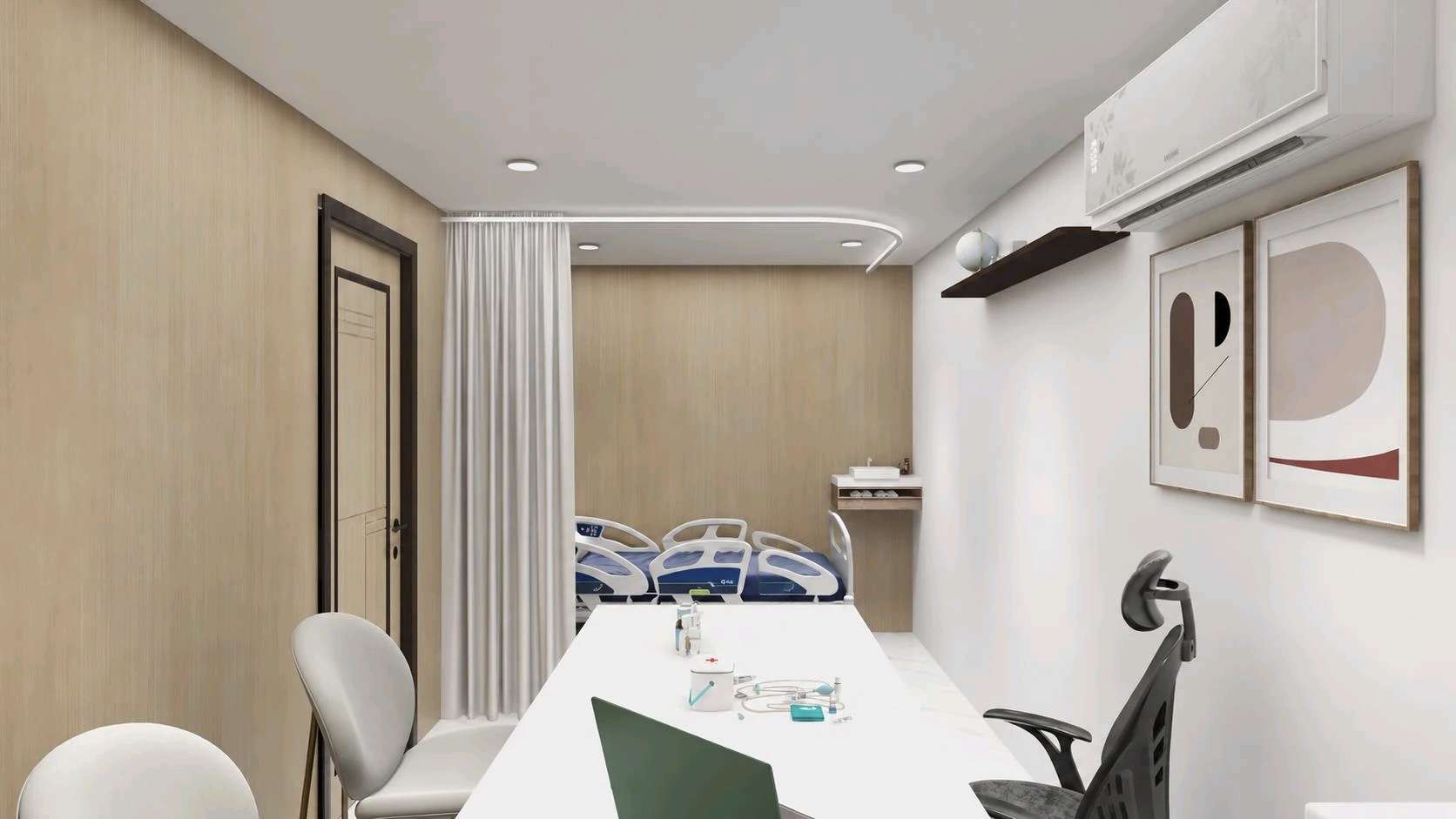 Clinic Interior by DreamNeXaa — view 3