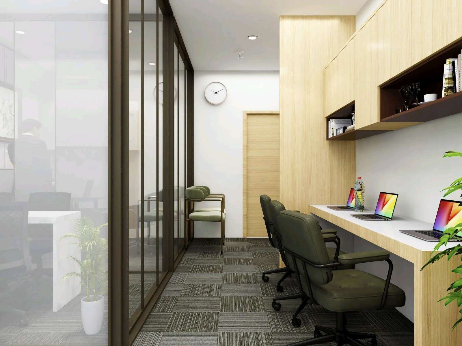 Office Interior by DreamNeXaa — view 2